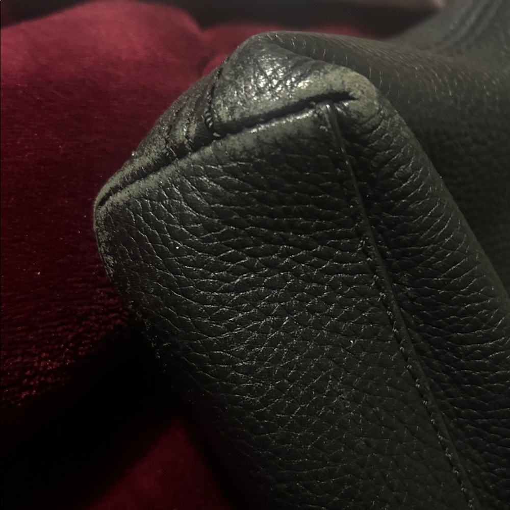 Black Leather Kate Spade Tote Bag - Picture 8 of 10